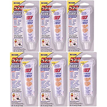 Beacon 527 Adhesive.   Quantity of 6 tubes on blister