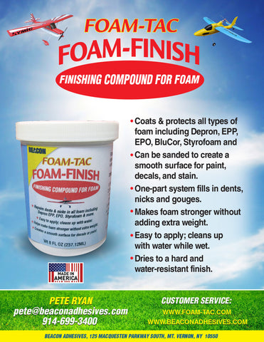 BCCSFOAMTACMINI BEACON Foam-Tac Minis Foam Adhesive Glue - 6 Pack